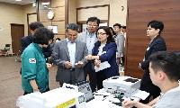경상남도·김해시, 사전투표 하루 앞두고 투표소 최종 점검